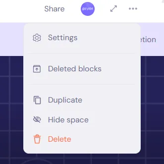 Deleted Blocks